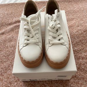 Chloe Leather Trainers